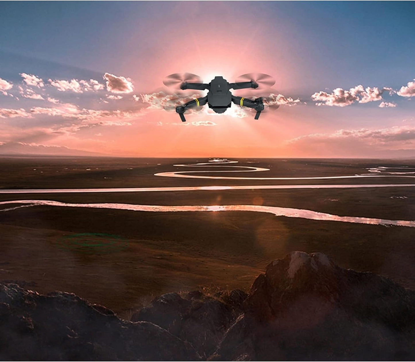 Drone WiFi HCTN Foldable Drone with Storage Bag