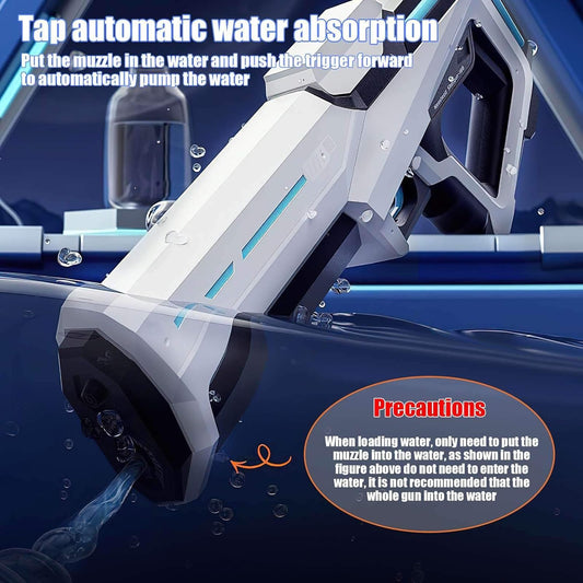 Elektrische Wasserpistole Spielzeug Vollautomatische Dauerfeuer Leuchtwasserpistole Interaktive Wasserspritzpistole Kinderspielzeugpistolen