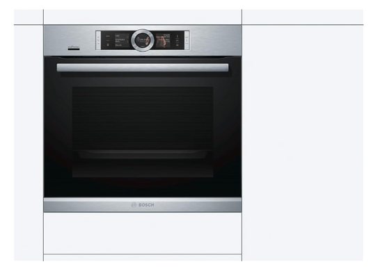 Four encastrable pyrolyse Bosch HRG6769S6 - Four multifonction Chaleur tournante ou pulsée / 71 litres / Classe A