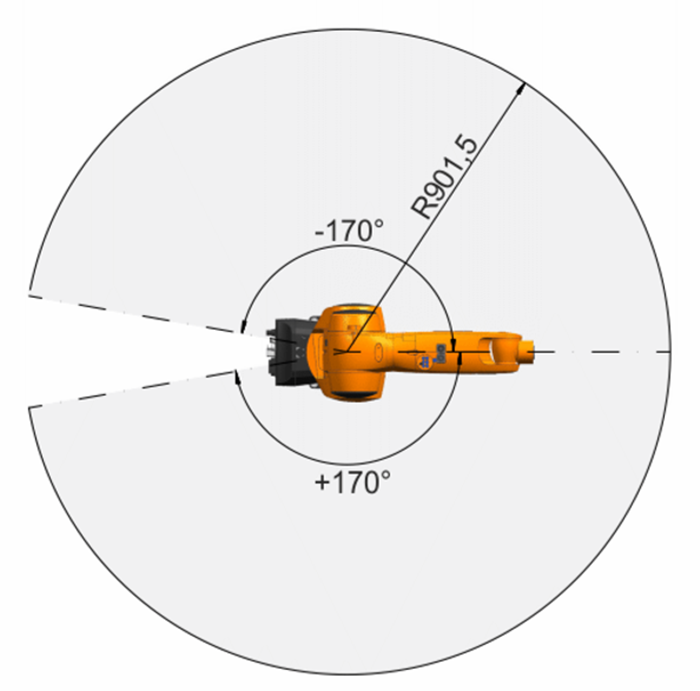 KR 10 R1100 sixx 6 axis arm robot small robot ceiling floor wall mountain compact type for high-speed moving