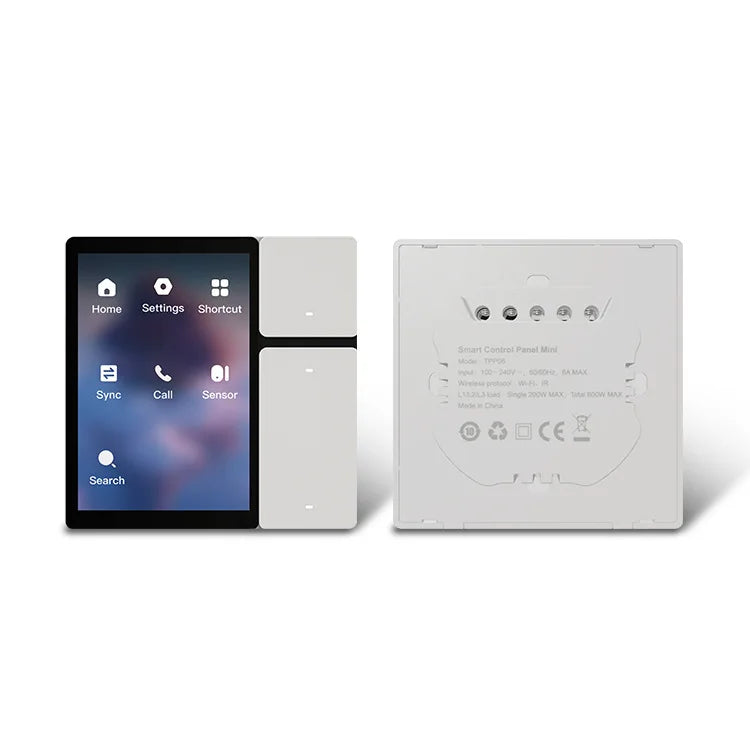 Tuya Smart Home Control Panel 3.5 Inches WiFi Wall Switches Home