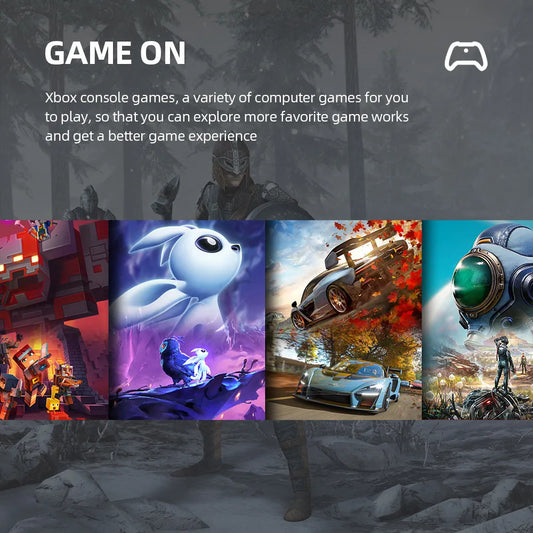 Microsoft Xbox Core Weißer Wireless-Controller für Xbox Series SX XSS XSX Xbox One Controller