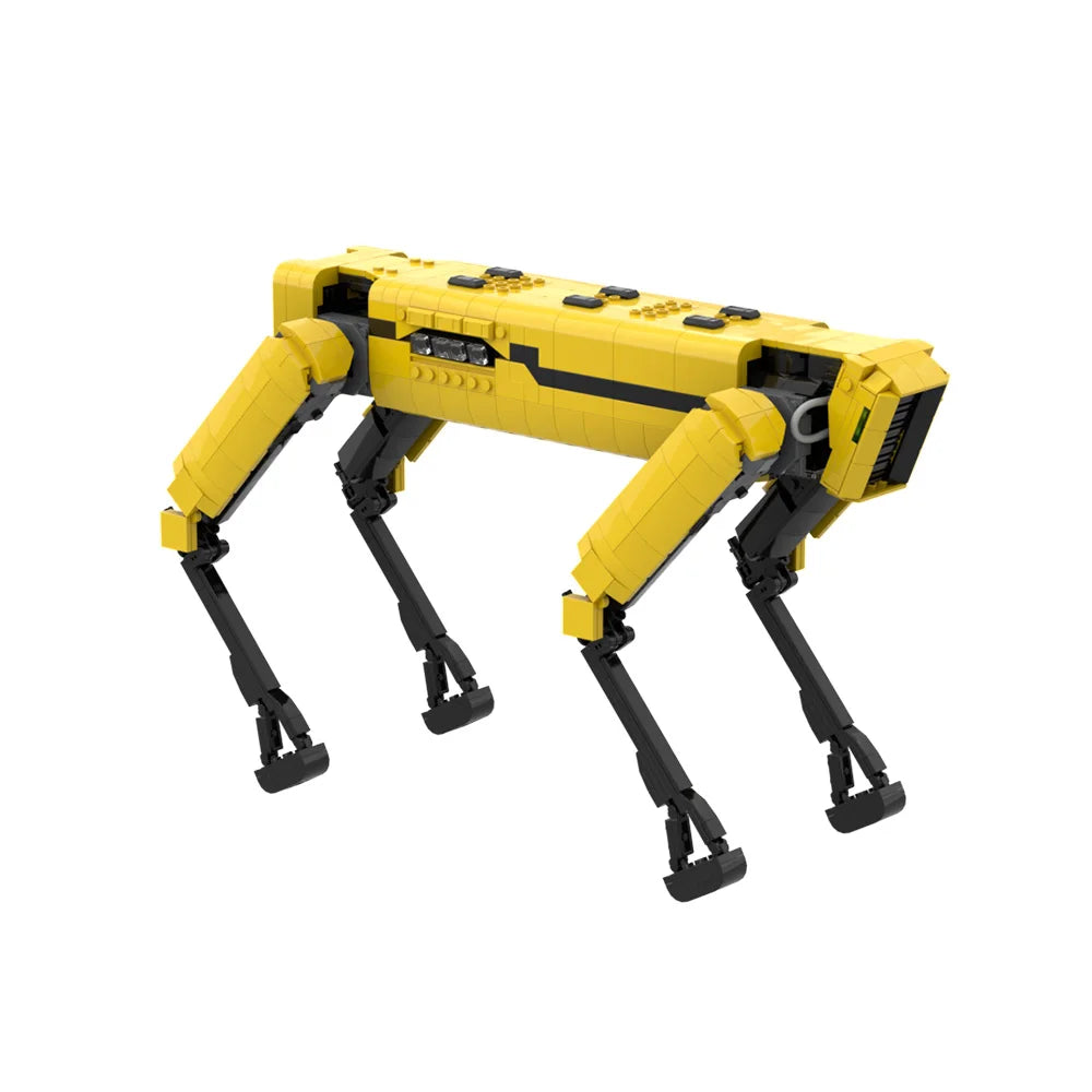 MOC Quadruped Military Robot Building Blocks Toys Gift Boston Dynamics Spot Robot Bricks Model BigDog AlphaDogg