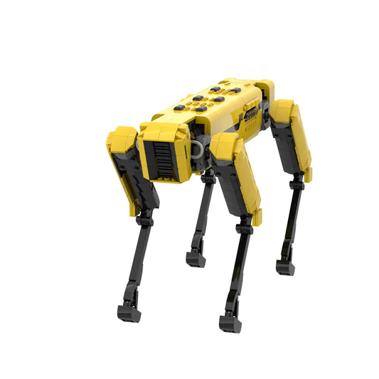 MOC Quadruped Military Robot Building Blocks Toys Gift Boston Dynamics Spot Robot Bricks Model BigDog AlphaDogg