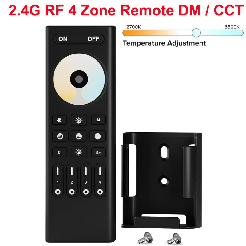 1-10PCS Smart LED Controller Tuya WiFi Alexa Google 2.4G 20KHz 4/8 Zone 5IN1 CCT RGB RGBW Dimmer RGBCCT LED Strip High Frequency