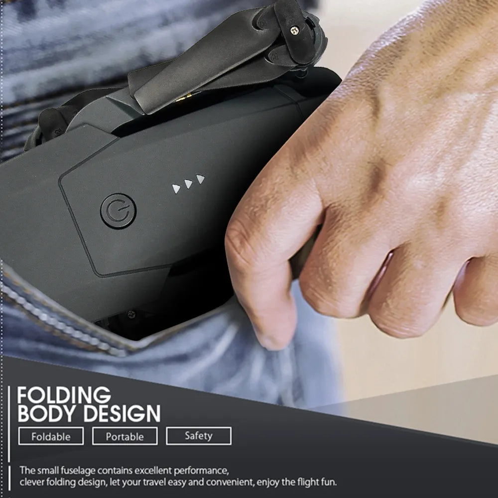 Drone WiFi HCTN Foldable Drone with Storage Bag