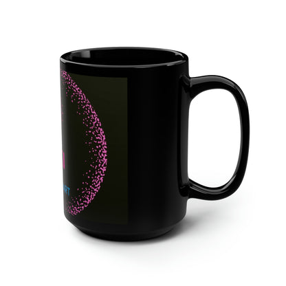 Black Mug, 15oz