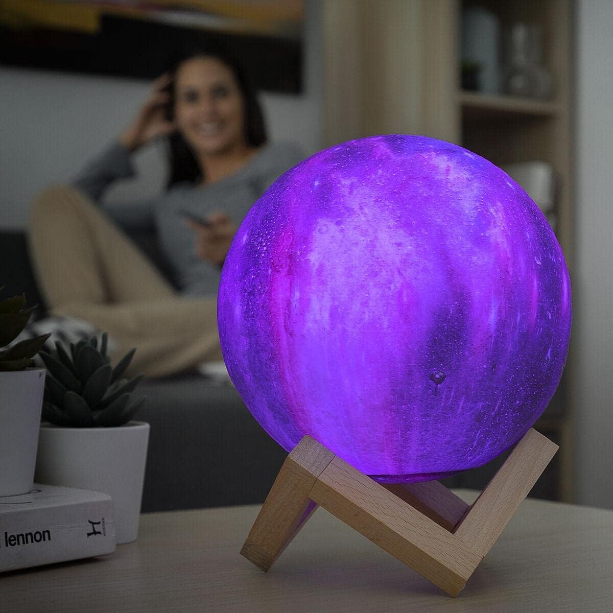 3D Moonlight lamp moon lamp 16 changeable colors Night Light