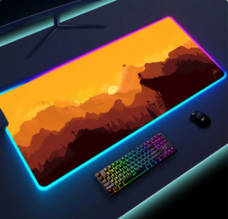 Luminous LED Lighting Mouse Pad