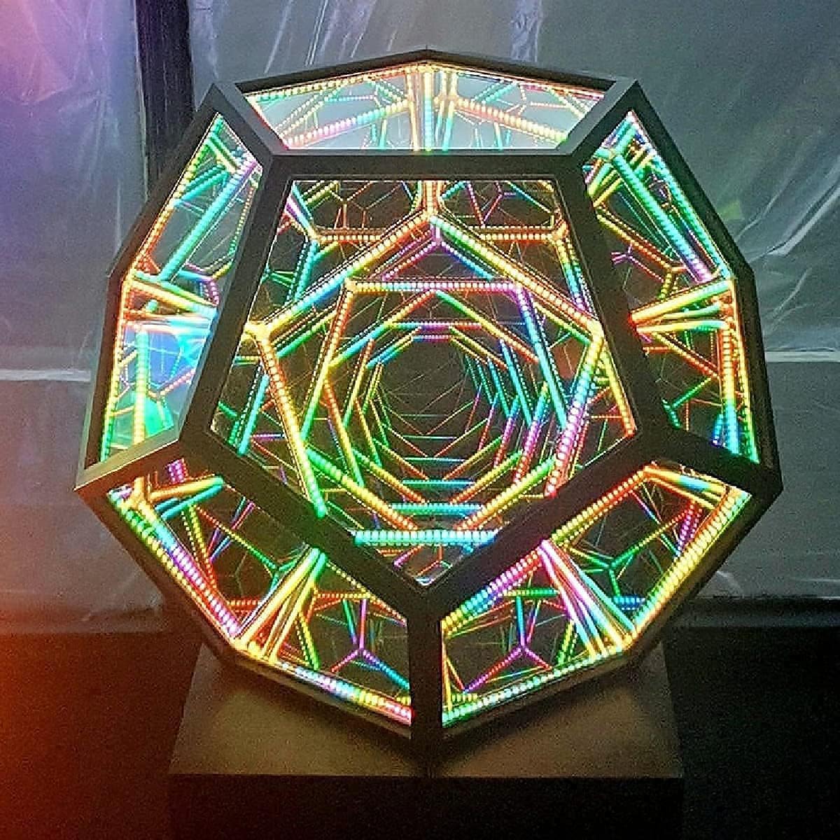 Premium 3D Infinity Tunnel Mirror