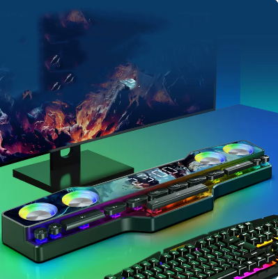 Drahtloser Bluetooth-Lautsprecher Multimedia Übergewicht Subwoofer Home Lange Streifen Kleine Stereo