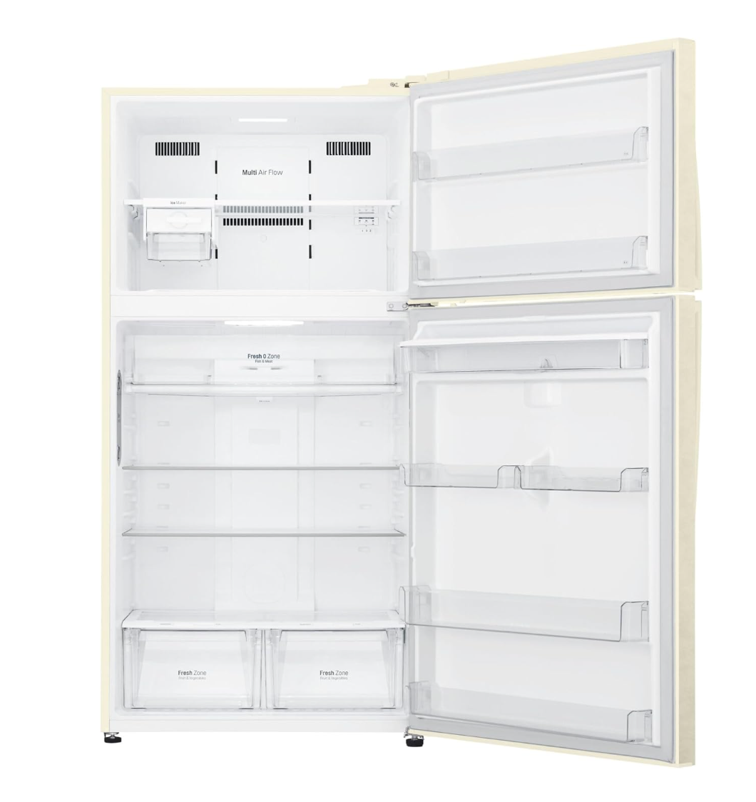LG GTF916PZPED Refrigerator,double porte, Classe E, 592l, Connectivité Wi-fi avec App Thinq,