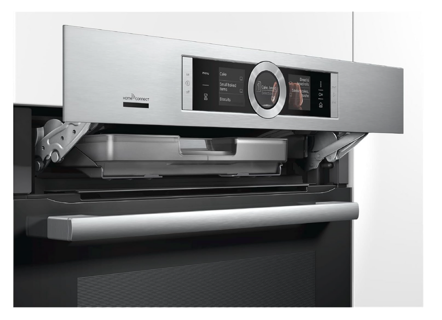 Four encastrable pyrolyse Bosch HRG6769S6 - Four multifonction Chaleur tournante ou pulsée / 71 litres / Classe A