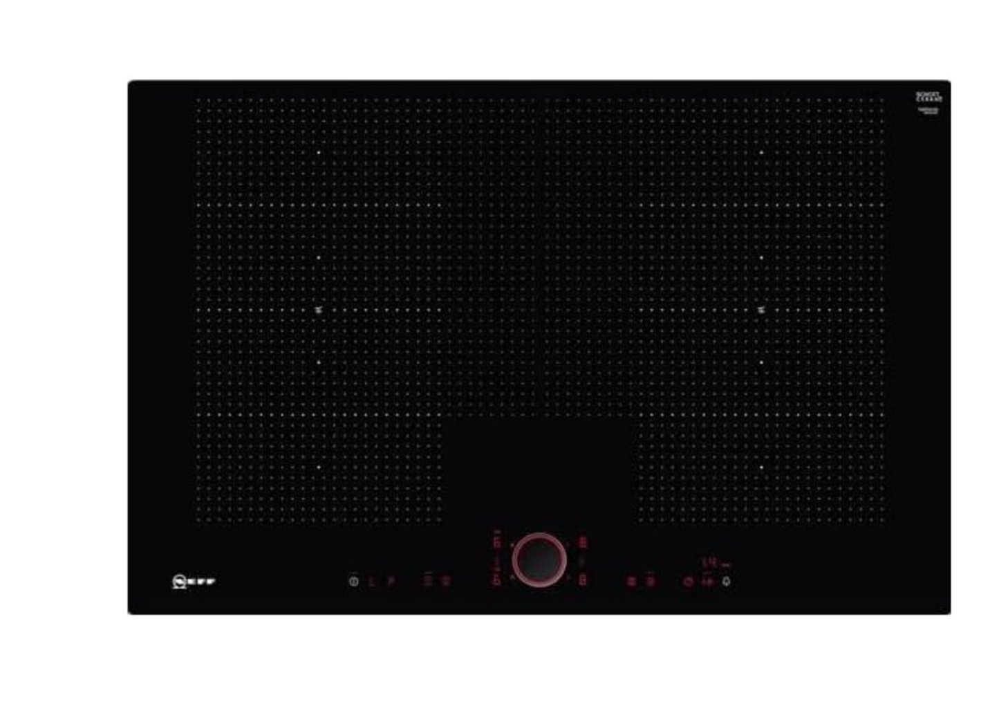 Plaque induction Neff T68PS61X0 - Plaque de cuisson 4 dont 2 extensibles foyers / 4 boosters