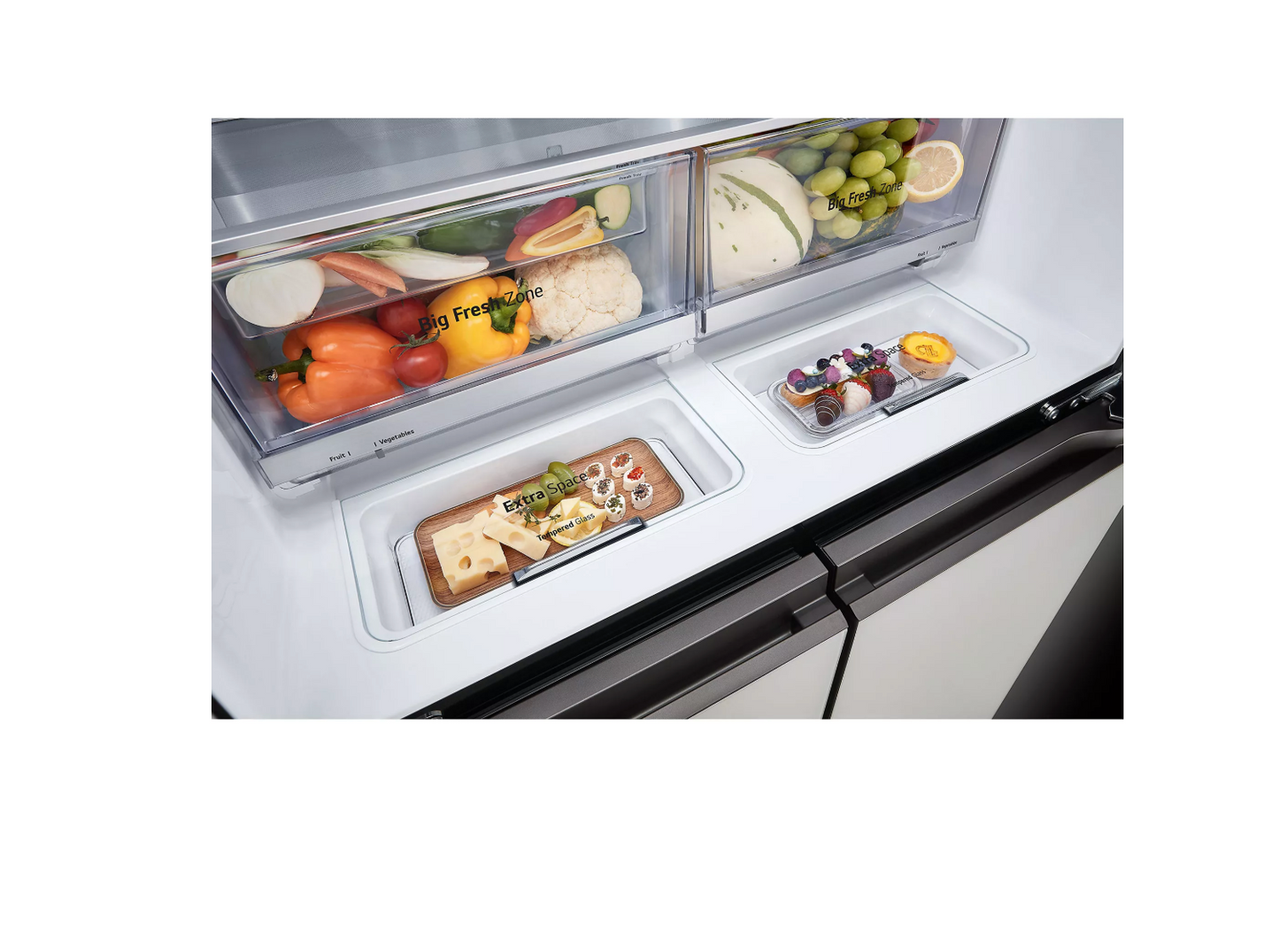 Refrigerator LG GMV960NNME Réfrigérateur MoodUP Multi-Door