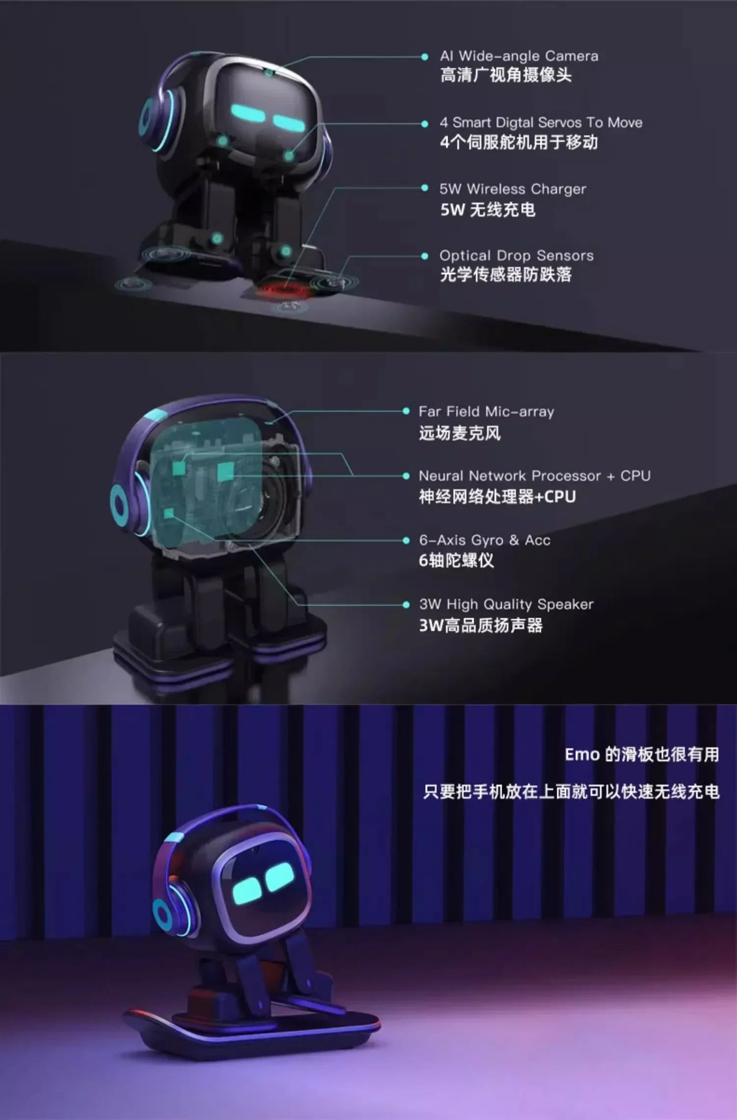 Emo Robot Pet Inteligente Future Ai