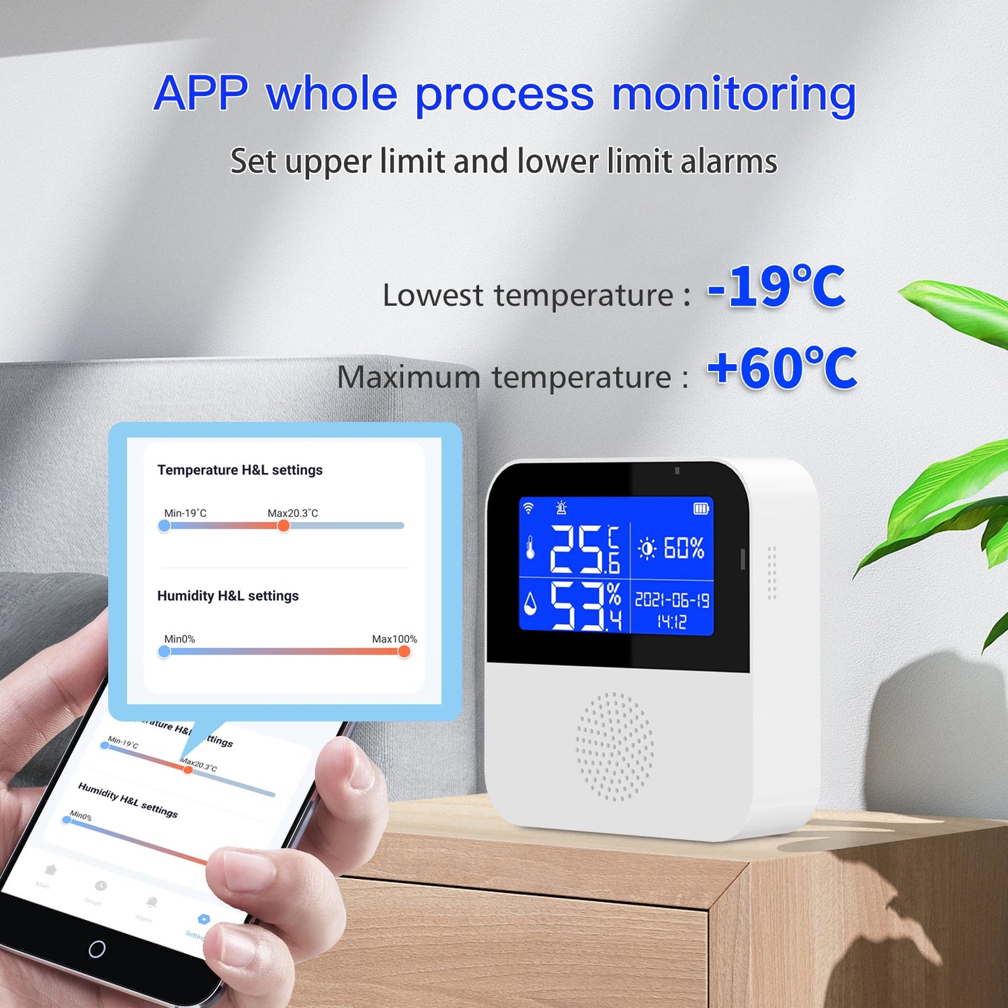 Tuya Smart WIFI Temperature and Humidity