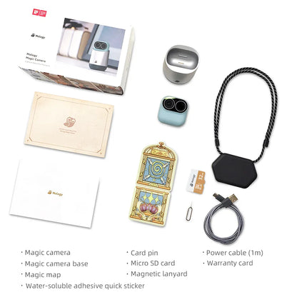 Xiaomo Magic Camera 2.5K HD AI Smart Wifi Vlog Camera 360° PTZ Pocket Camcorder