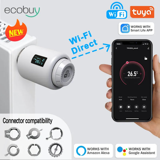 TRV Wifi Thermostat  Smart