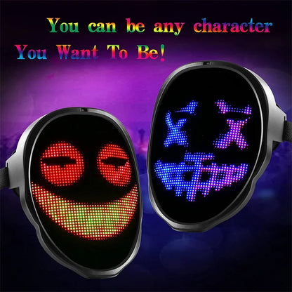 Mask Party Screen LED