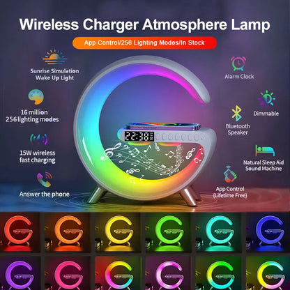 Lamp Alarm Clock , RGB LED