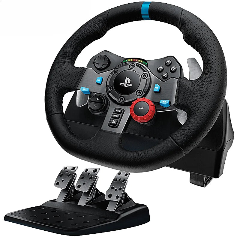 PS5 game controller Logitech for G29 Driving Force Game Steering Wheel Volante for PS5/PS4/PS3 and PC steering wheel