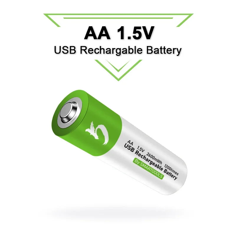 High capacity AA Battery USB