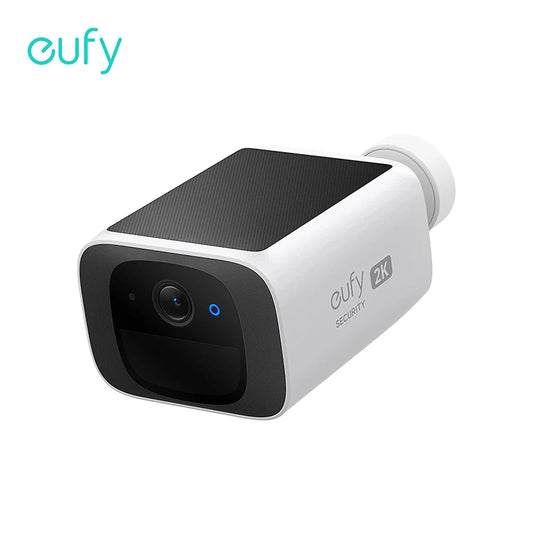 Eufy Activ- Caméra de surveillance extérieure solaire S220,