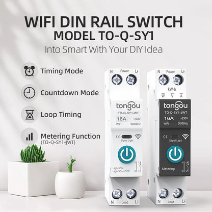 TONGOU WIFI Smart Circuit Breaker