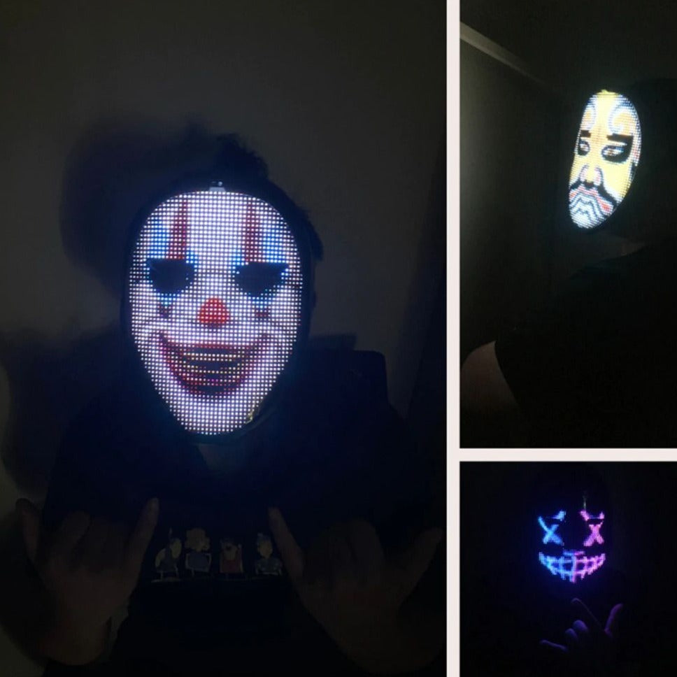 Mask Party Screen LED